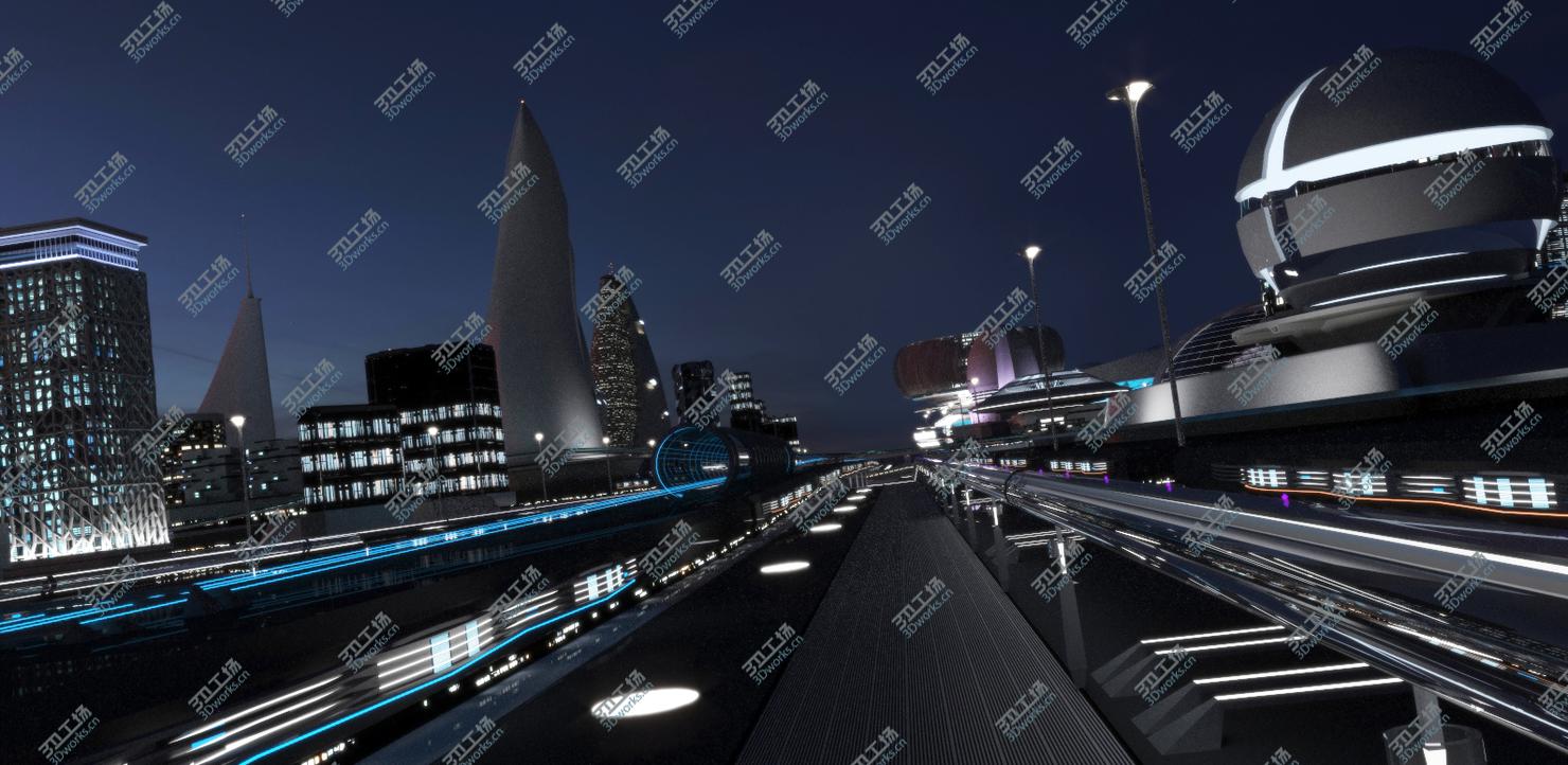 images/goods_img/202104094/3D 3D Night City of the Future. Pegasus/3.jpg